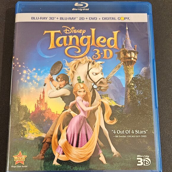 Other - Disney's Tangled 3D DVD and Blu Ray Set